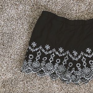 Embroidered Shorts